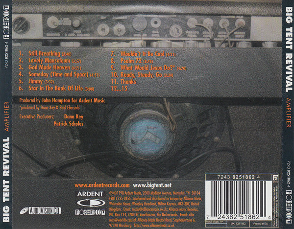 Big Tent Revival : Amplifier (CD, Album, Enh)