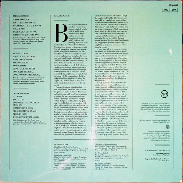 Billie Holiday : All Or Nothing At All (2xLP, Comp, Gat)