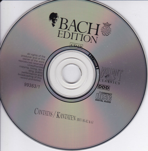 Johann Sebastian Bach : Cantatas Vol. I / Kantaten Vol. I (5xCD, Album + Box)