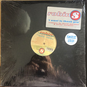 Robin S. : I Want To Thank You (12", Ltd, Cle)