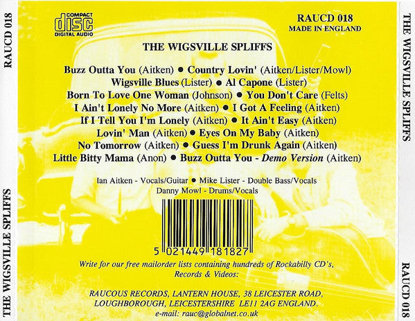 Wigsville Spliffs : Wigsville Spliffs (CD, Album)