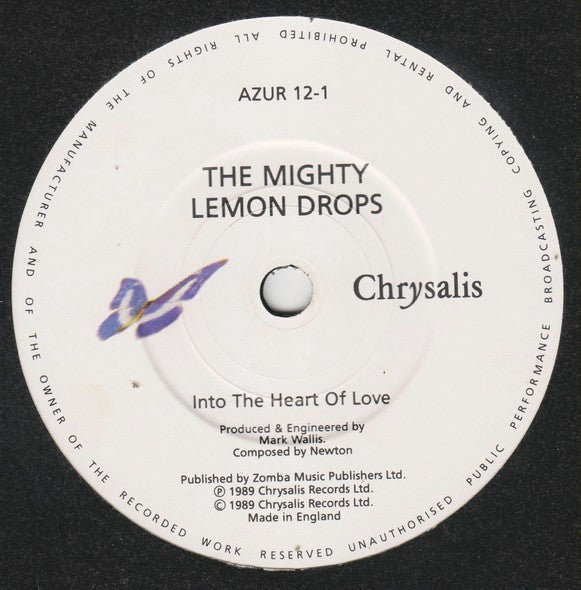 The Mighty Lemon Drops : Into The Heart Of Love (7", Single)
