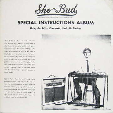 Neil Flanz : Special Instruction Album (Using The E-9th Chromatic Nashville Tuning) (LP, Album, Ltd, Promo)
