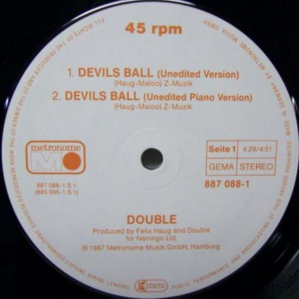 Double : Devils Ball (12")