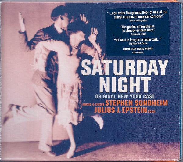 Stephen Sondheim : Saturday Night (CD, Album)