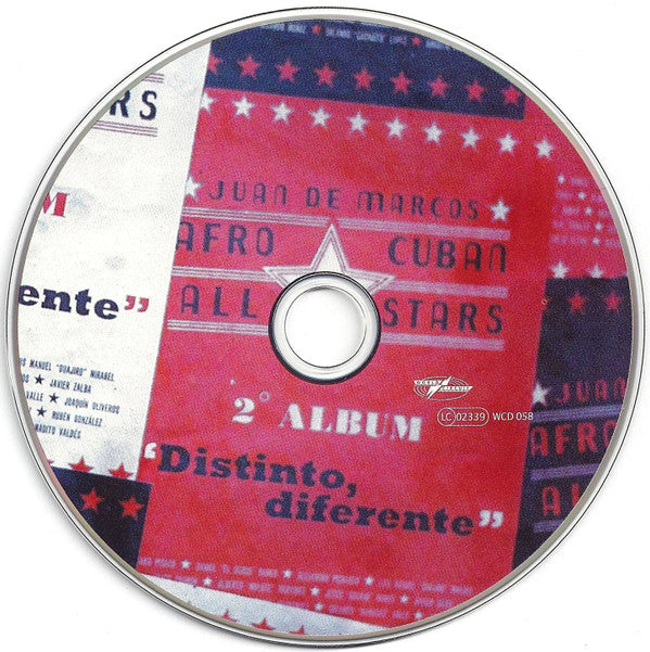 Afro-Cuban All Stars : Distinto, Diferente (CD, Album, Sli)