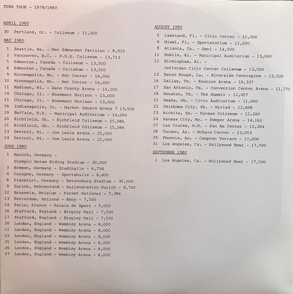 Fleetwood Mac : Live (2xLP, Album, RE, RM, 180)