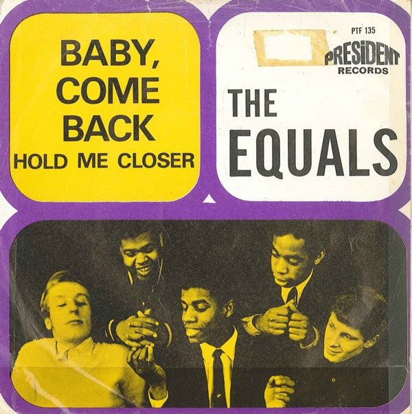 The Equals : Baby, Come Back (7", Single, Mono)