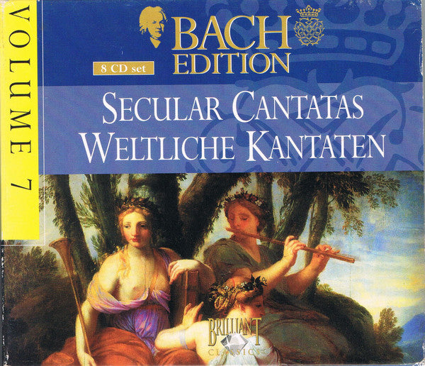 Johann Sebastian Bach : Secular Cantatas / Weltliche Kantaten (8xCD + Box, Comp)