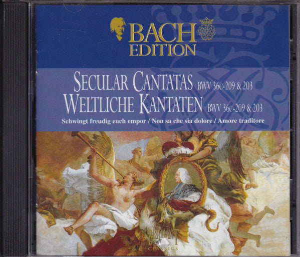 Johann Sebastian Bach : Secular Cantatas / Weltliche Kantaten (8xCD + Box, Comp)