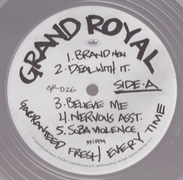 Beastie Boys : Aglio E Olio (12", EP, RSD, RE, Cle)