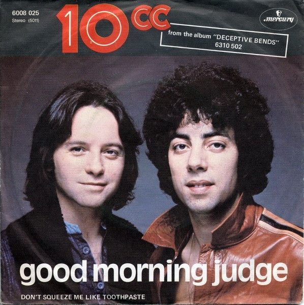 10cc : Good Morning Judge (7", Single)