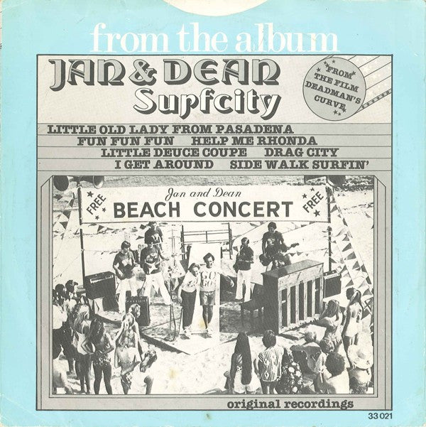 Jan & Dean : Surfcity / Dead Man's Curve (7")