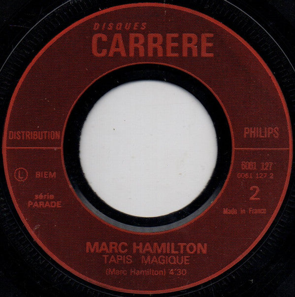Marc Hamilton : Comme J'ai Toujours Envie D'aimer (7", Single, RP, Mou)