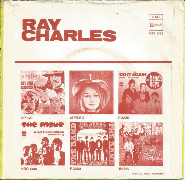 Ray Charles : Sweet Young Little Thing (7", Single, Mono)