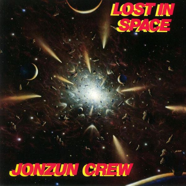 Jonzun Crew* : Lost In Space (LP, Album, Yel)