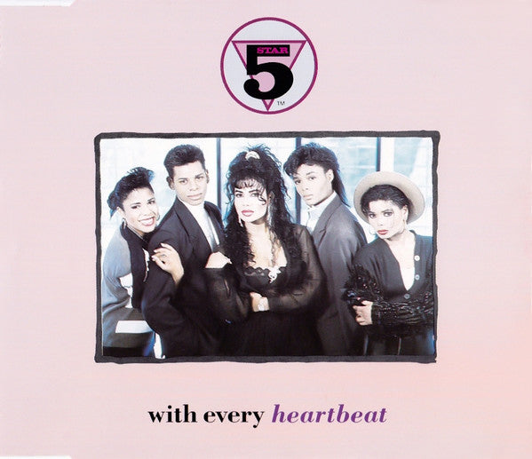 Five Star : With Every Heartbeat (CD, Maxi)