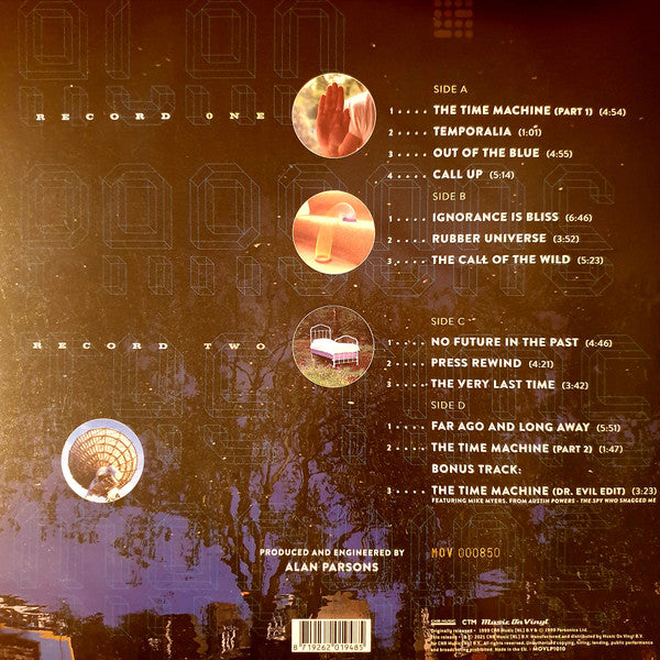 Alan Parsons : The Time Machine (2xLP, Album, Ltd, Num, RE, Blu)