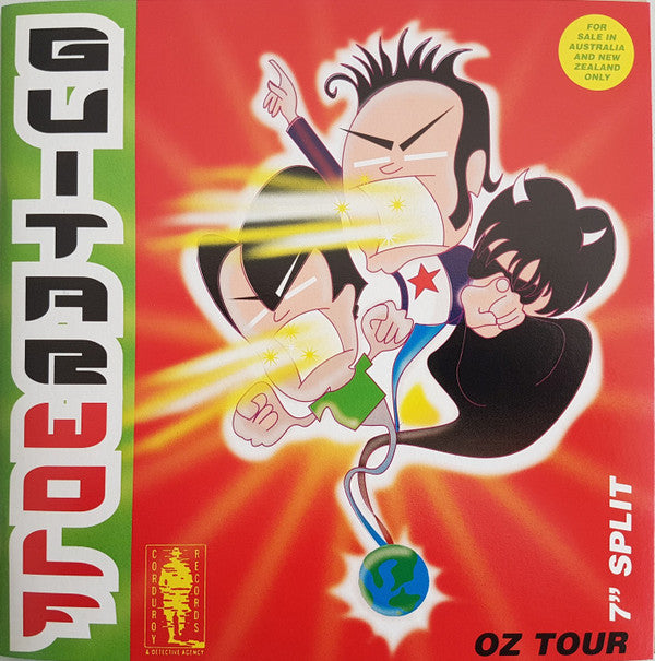 Guitar Wolf / Shutdown 66 : Oz Tour 7" Split (7", W/Lbl)