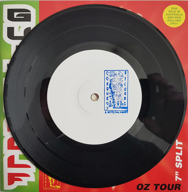 Guitar Wolf / Shutdown 66 : Oz Tour 7" Split (7", W/Lbl)