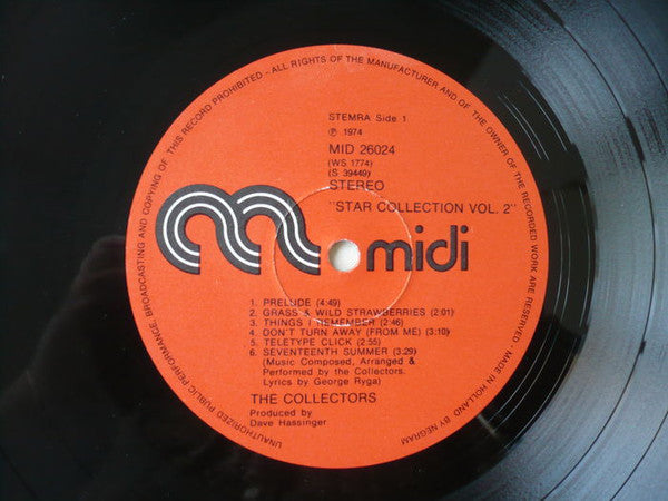 The Collectors (4) : Grass And Wild Strawberries (LP, Album, RE)