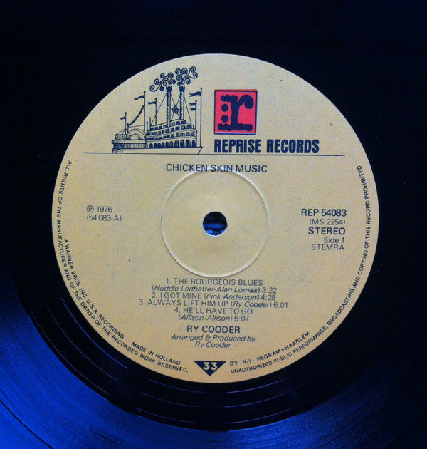 Ry Cooder : Chicken Skin Music (LP, Album)