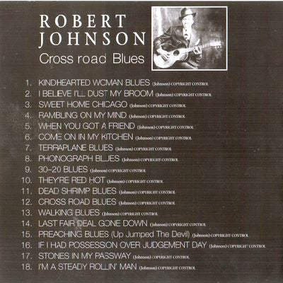 Robert Johnson : Cross Road Blues (CD, Comp)