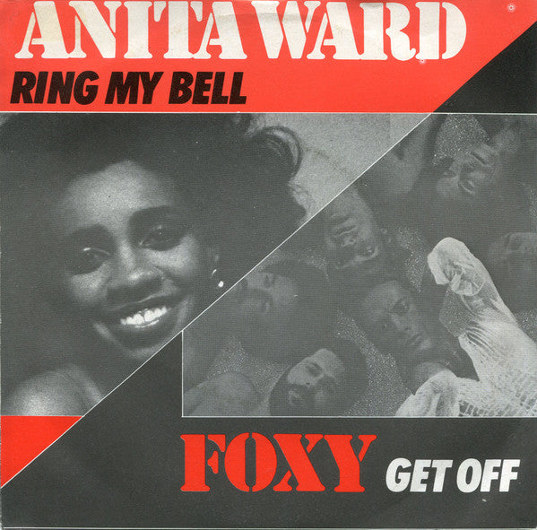 Anita Ward / Foxy : Ring My Bell / Get Off (7", Single, Red)