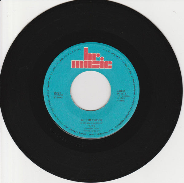 Anita Ward / Foxy : Ring My Bell / Get Off (7", Single, Red)