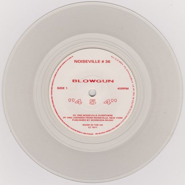 Blowgun : 454 (7", Single, Ltd, Num, Cle)