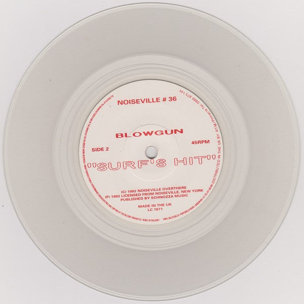 Blowgun : 454 (7", Single, Ltd, Num, Cle)