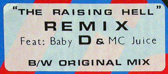 Jazz & The Brothers Grimm Featuring Baby D & MC Juice : Casanova (The Raising Hell Remix) (12")