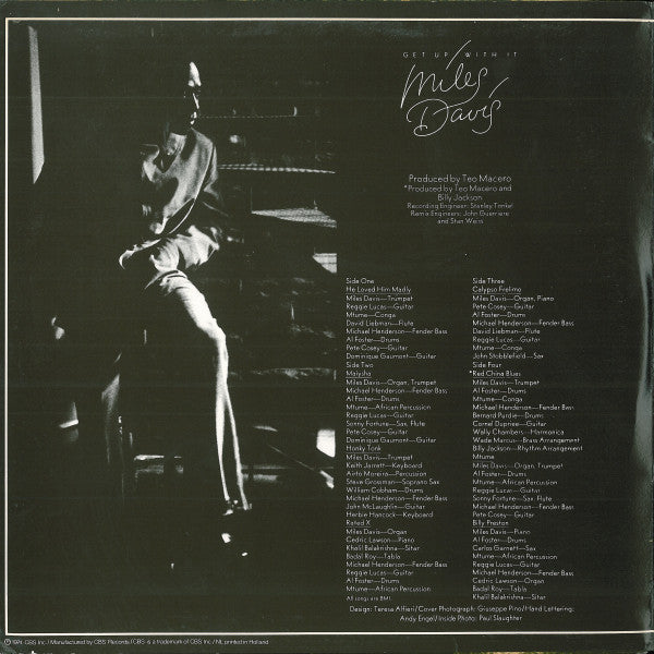 Miles Davis : Get Up With It (2xLP, Album, Ora)