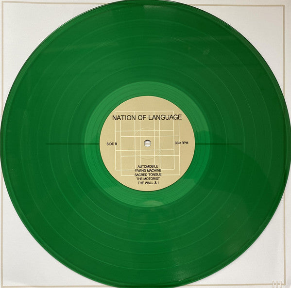 Nation Of Language : Introduction, Presence (LP, Ltd, RP, Gre)