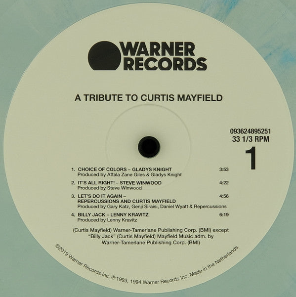 Various : A Tribute To Curtis Mayfield (2xLP, Album, RSD, Ltd, RE, Blu)