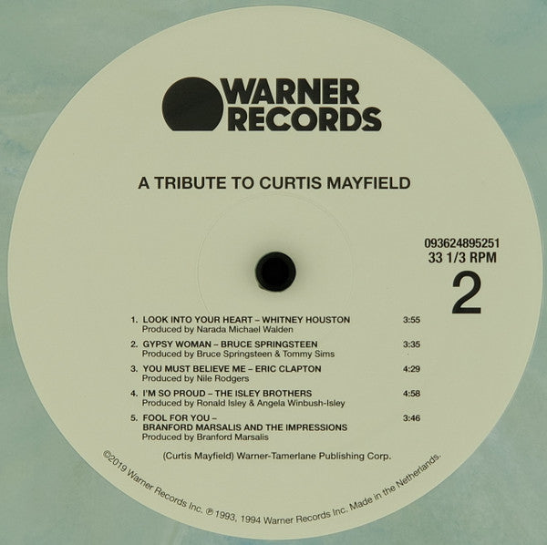 Various : A Tribute To Curtis Mayfield (2xLP, Album, RSD, Ltd, RE, Blu)