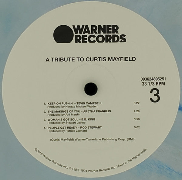 Various : A Tribute To Curtis Mayfield (2xLP, Album, RSD, Ltd, RE, Blu)