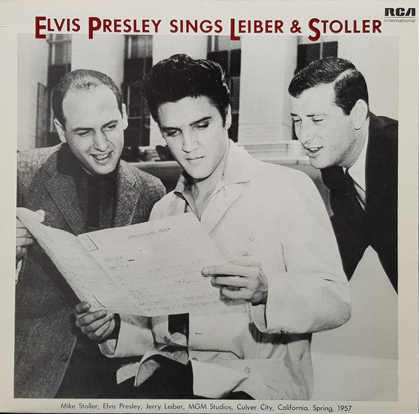 Elvis Presley : Elvis Presley Sings Leiber & Stoller (LP, Comp, Mono)