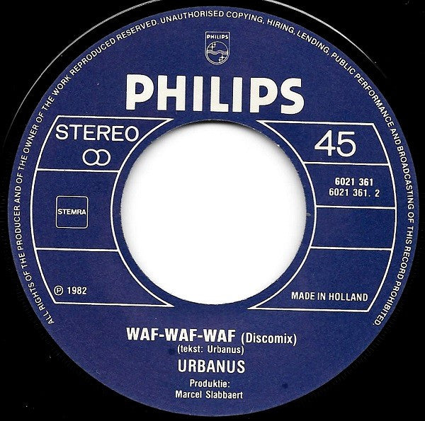 Urbanus : Hittentit (7", Single)