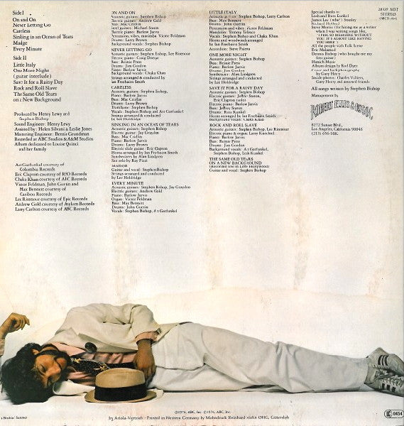 Stephen Bishop : Careless (LP, Album)