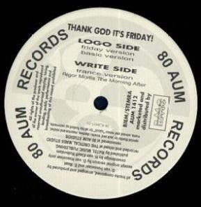 Timecode (3) : Thank God It's Friday! (12")