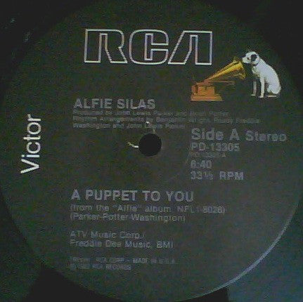 Alfie Silas : A Puppet To You (12")