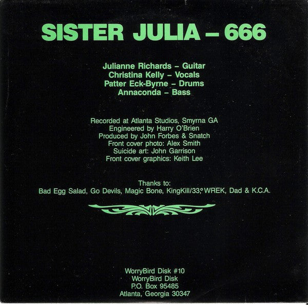 Snatch (6) : Sister Julia (7", Bro)