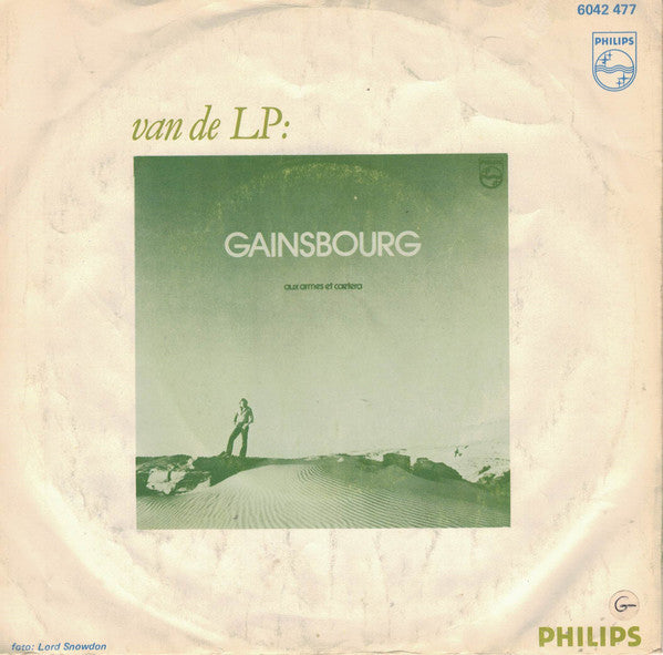 Serge Gainsbourg : Daisy Temple / Vieille Canaille (7", Single)