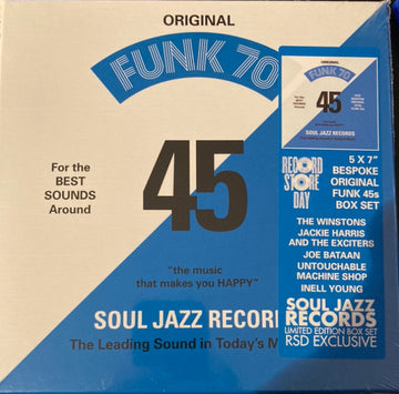 Various : Funk 70 (5x7", RSD, Mono, Ltd, RM + Box, Comp, Ltd, RM)