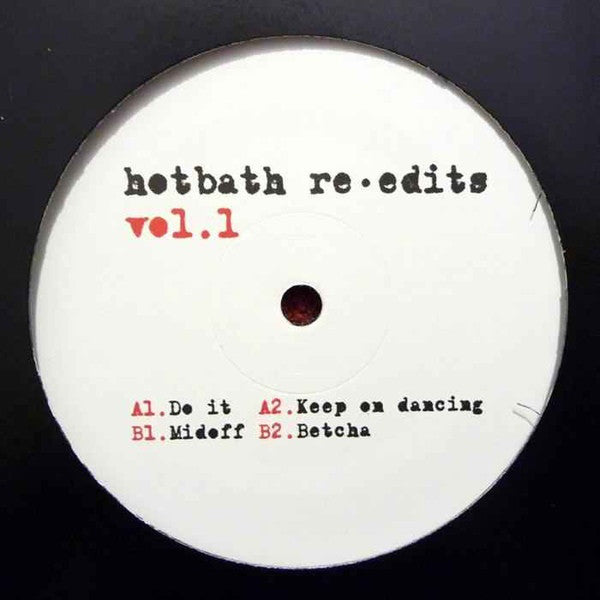 Crazy P* : Hotbath Re-Edits Vol.1 (12")