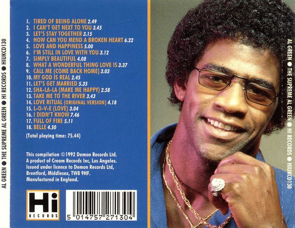 Al Green : The Supreme Al Green (CD, Comp)