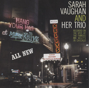 Sarah Vaughan And Her Trio : Sarah Vaughan At Mister Kelly's (CD, Album, RE, RM)