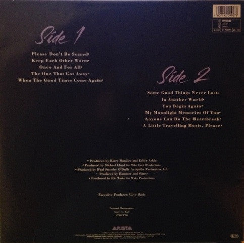 Barry Manilow : Barry Manilow (LP, Album)