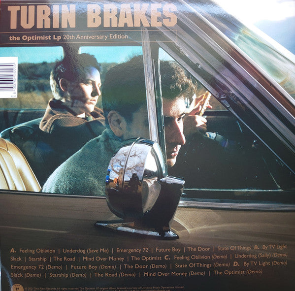 Turin Brakes : The Optimist LP (2xLP, Album, Ltd, RE, Amb)